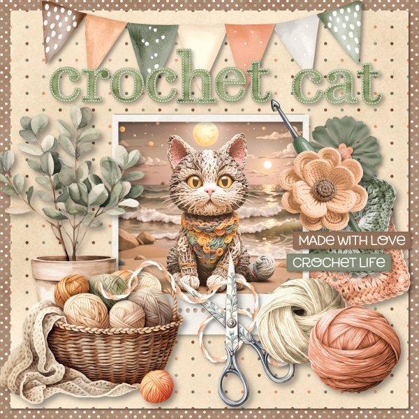crochet cat