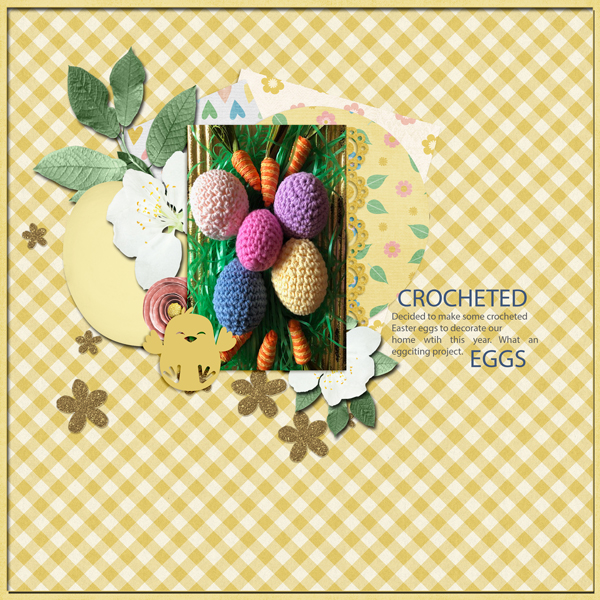 CROCHETED EGGS