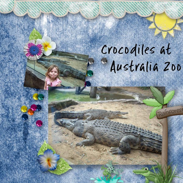 Crocodiles at Australia Zoo - Mix it up challenge
