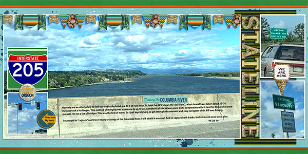 Crossing the Columbia - the first time