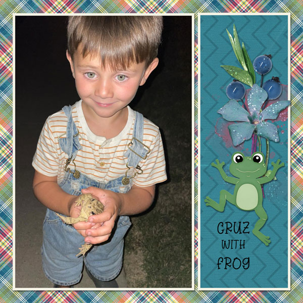 Cruz with Frog