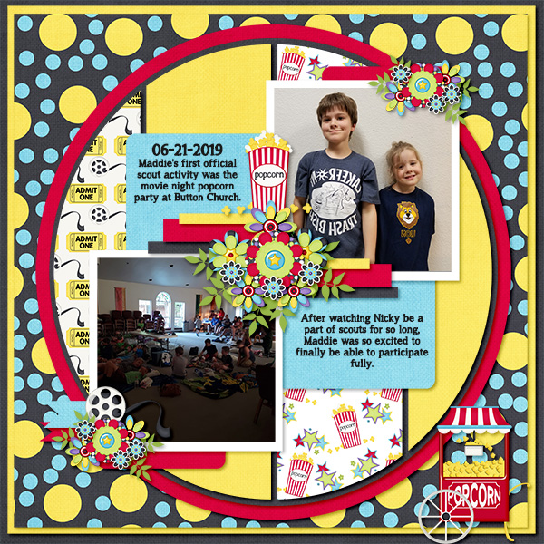 Cub Scout Popcorn party