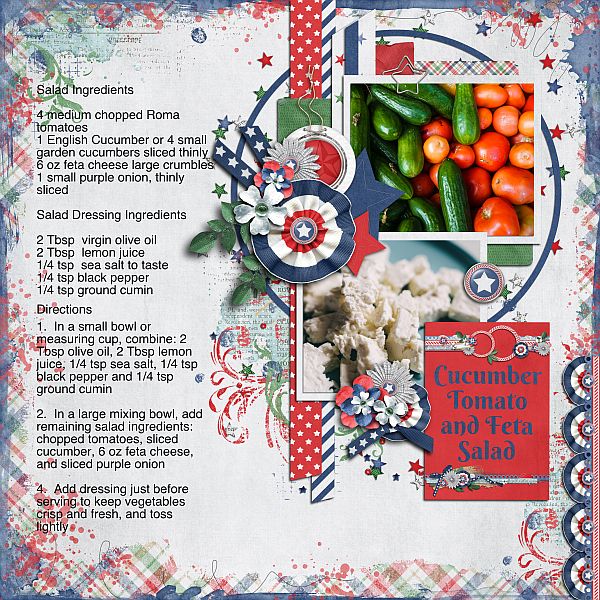 Cucumber Tomato Feta Salad
