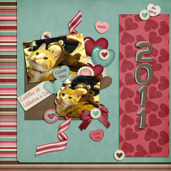 Cuddles 1st Valentine's Day