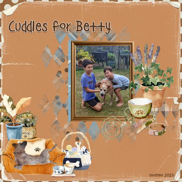 Cuddles for Betty