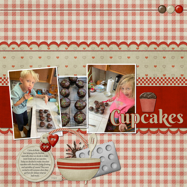 Cupcakes: November Font Challenge