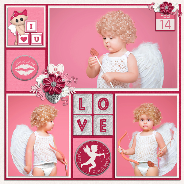 Cupid's Kiss by BoomersGirl Designs