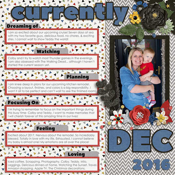 Currently- December 2016