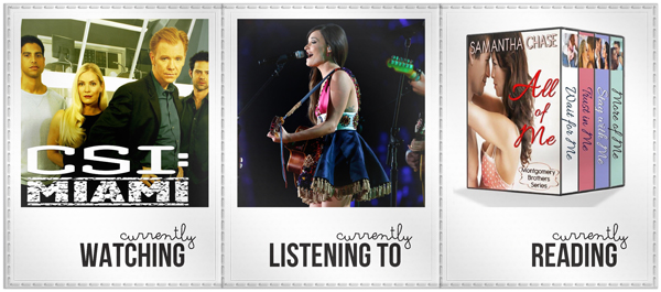 Currently ... Watching . Listening To . Reading