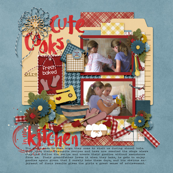 Cute Cooks in the Kithen