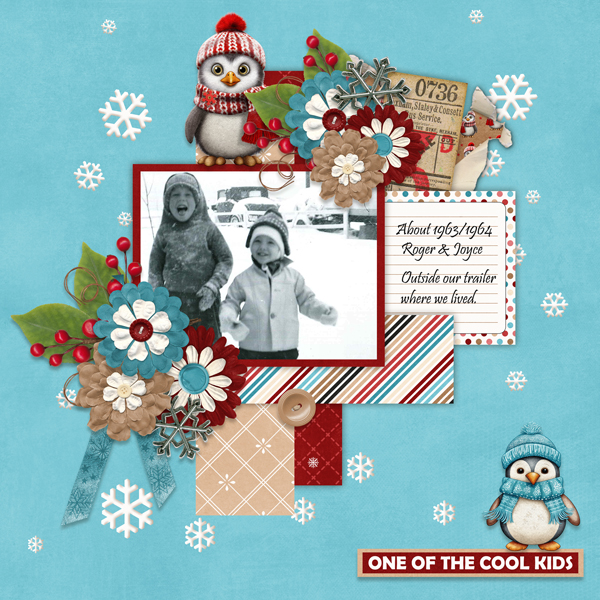 Cute Critters Penguins with White Space Temps 45 #1 enlarged-Connie Prince