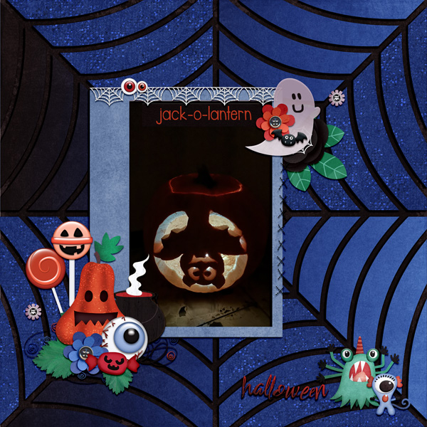 cute jack-o-lantern