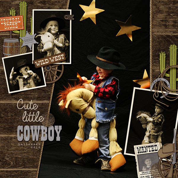 Cute Little Cowboy