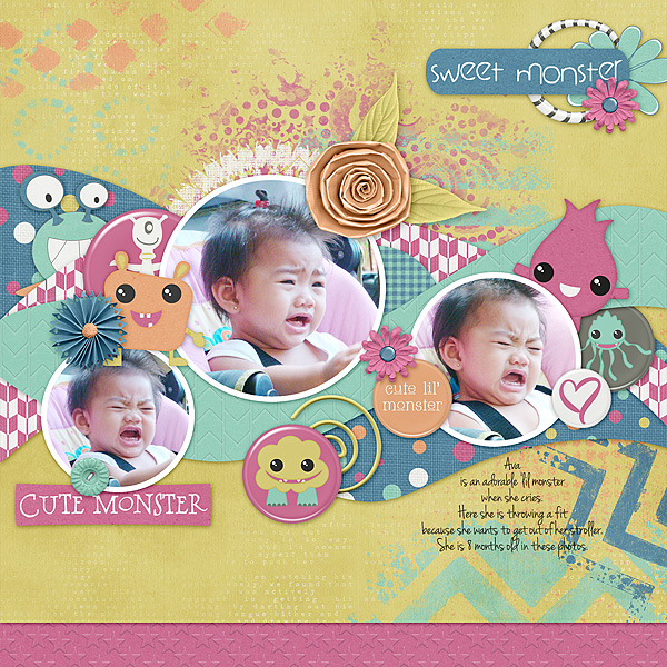 Cute Monster Ava