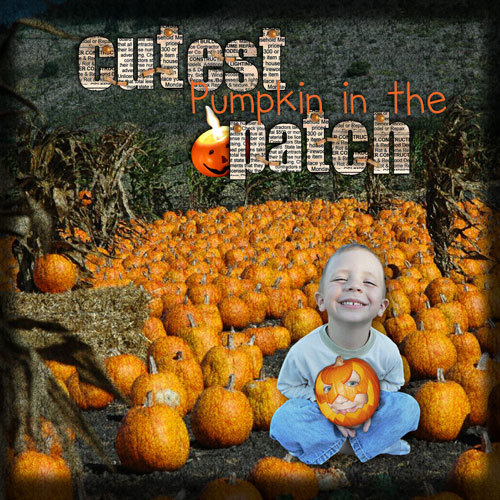 Cute pumpkin