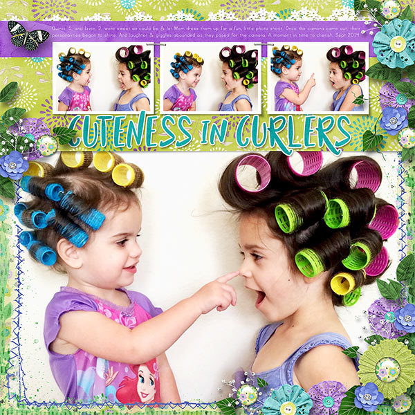 CUTENESS IN CURLERS
