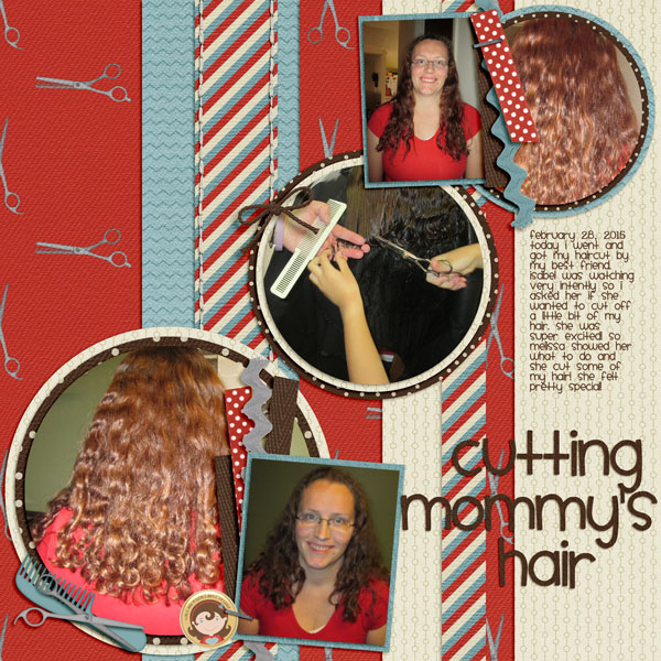 Cutting Mommys Hair