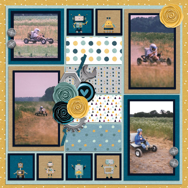 Cyber Robo Buddies-ScrapbookCrazy