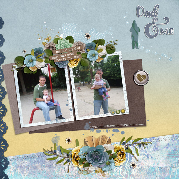 dad and me at the playground