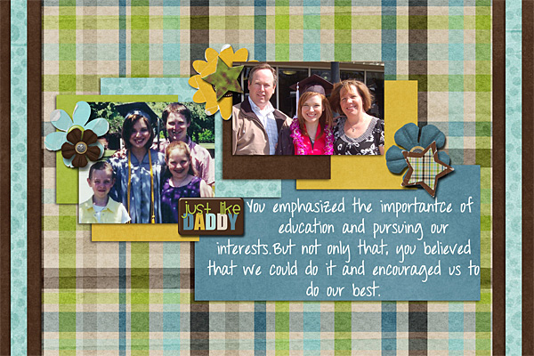 Dad Brag Book Page 6