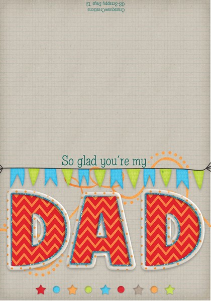 DAD card 5x7
