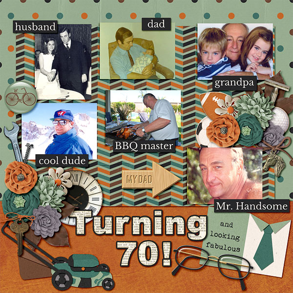 Dad is 70!