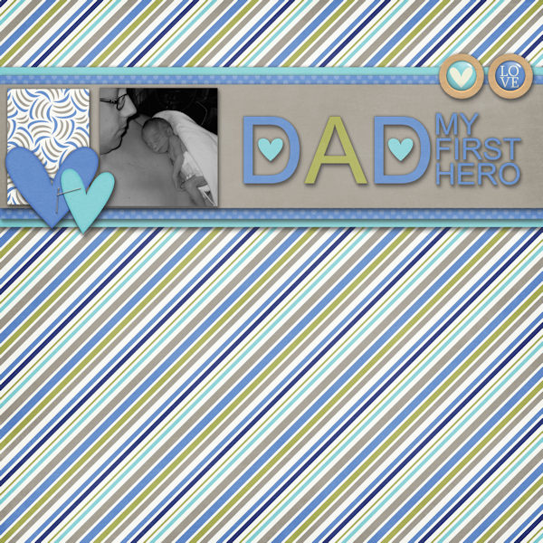 Dad my first Hero