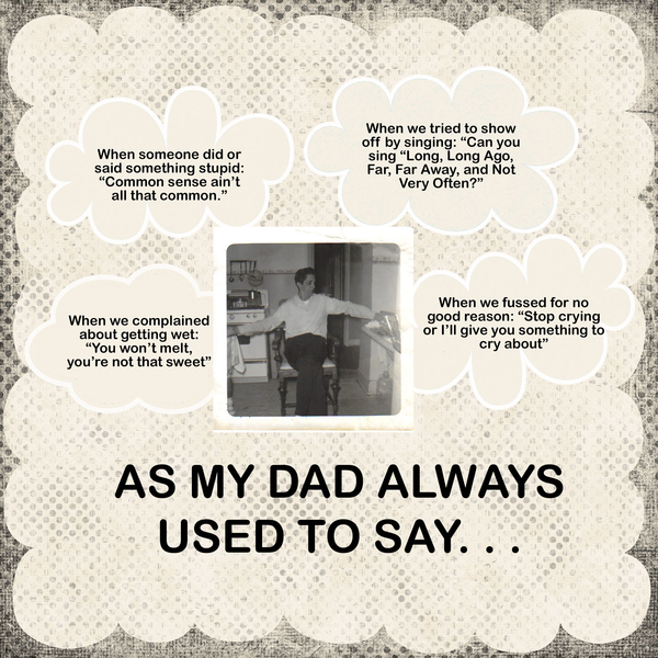 Dad said...