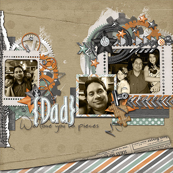 Dad - We Love You to Pieces