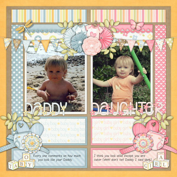 daddy + daughter