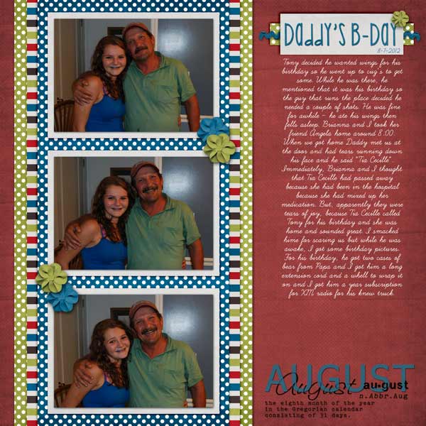 Daddy's B-day