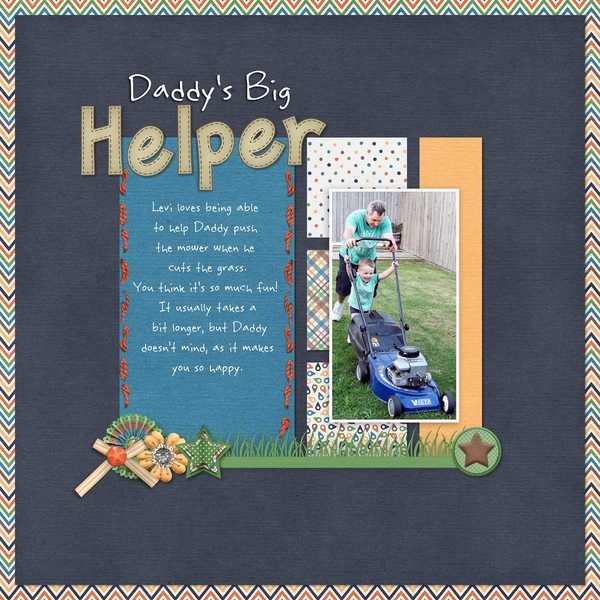 Daddy's Big Helper