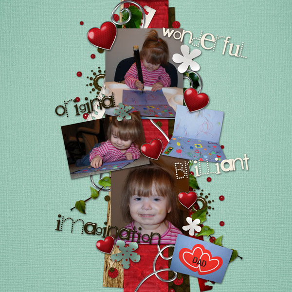 Daddy's Valentine's Day Card