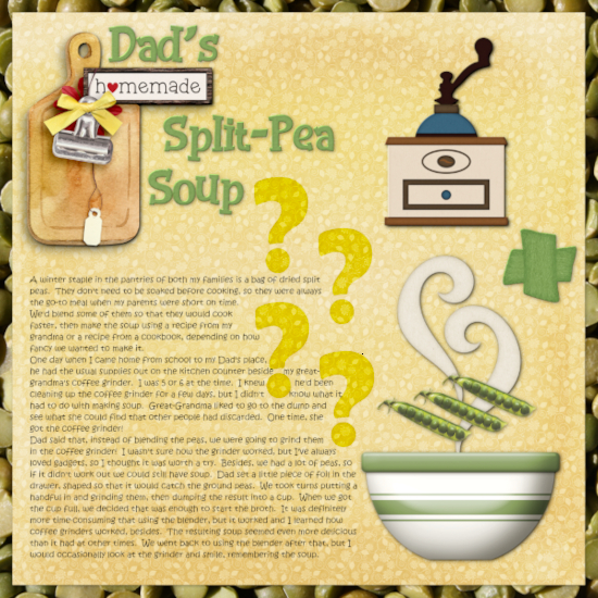 Dad's Homemade Split-Pea Soup
