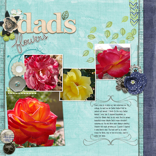 Dad's Roses