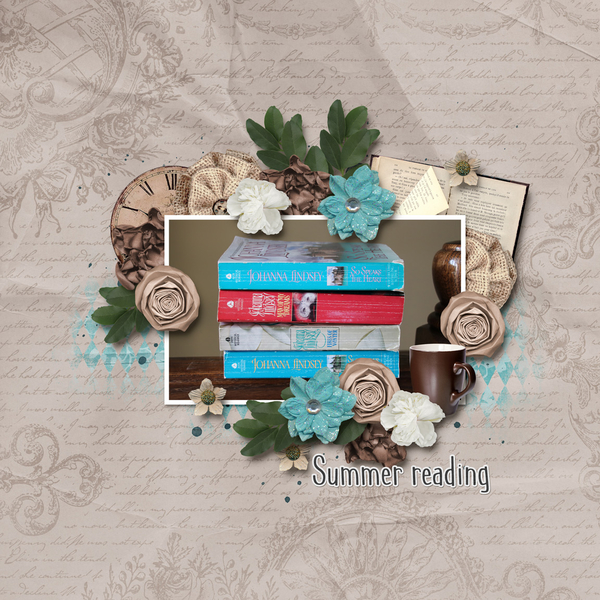 Dagilicious - Summer Bliss Cluster + Word Art