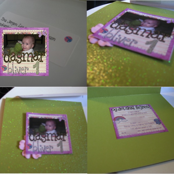 Dagmar bliver 1 (Dagmar is turning 1)