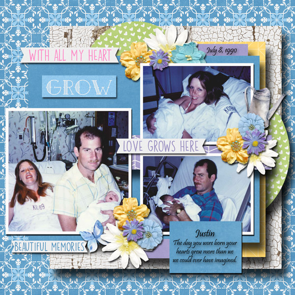 Daily Download Challenge April- I used the kit provided