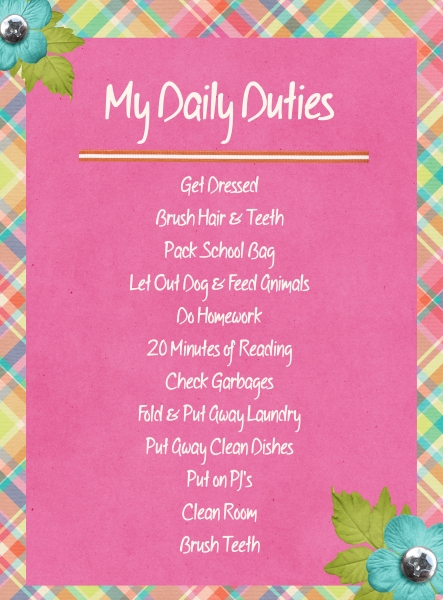Daily Duties