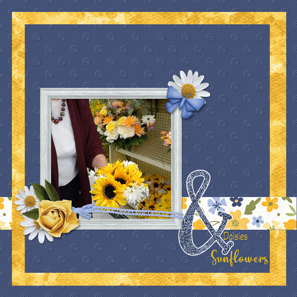 Daisies and Sunflowers