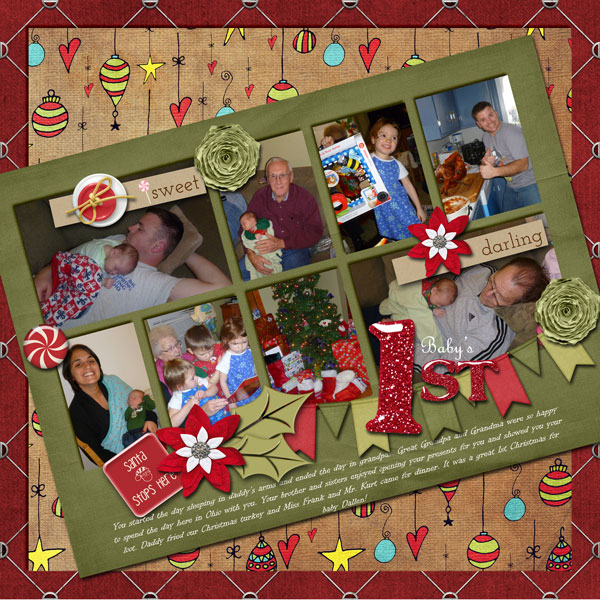 Dallen first Christmas