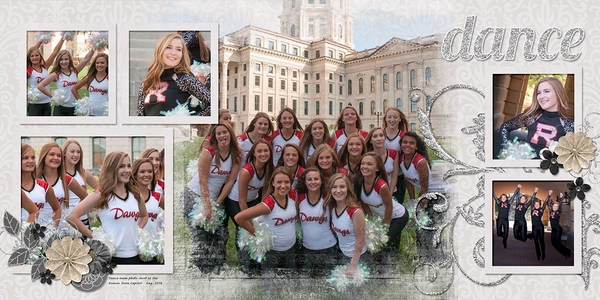 Dance team photo shoot