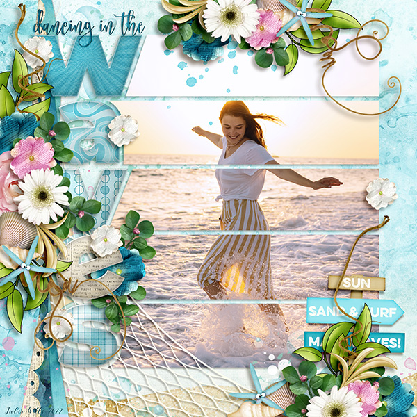 dancing in the waves