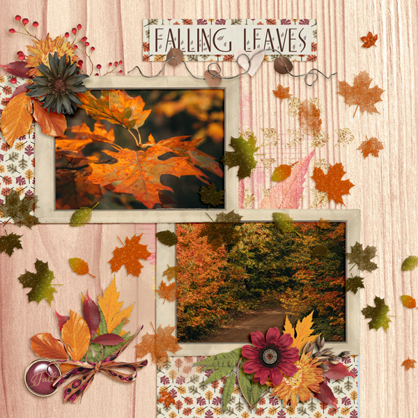 Dancing Leaves October 2022 Brush Challenge