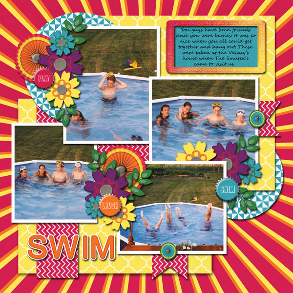 Dandelion Design Retirement- Summer Punch with Tinci July Life 2019 Templat