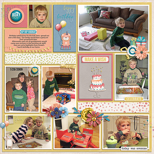 Daniel turns 4