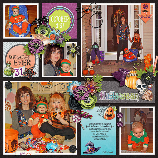 Daniels First Halloween