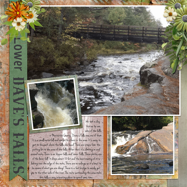 Daves Falls Lower Left