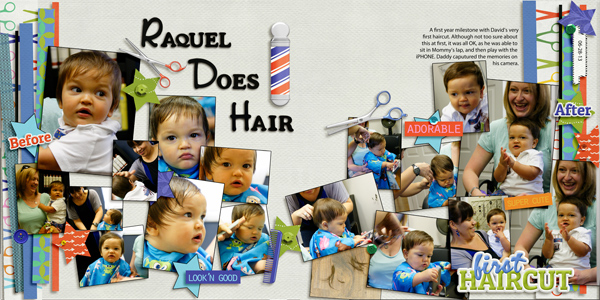 David's First Haircut