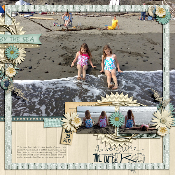day at the beach